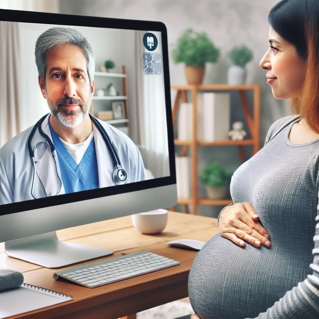 "OB-GYN Telehealth Consultation"