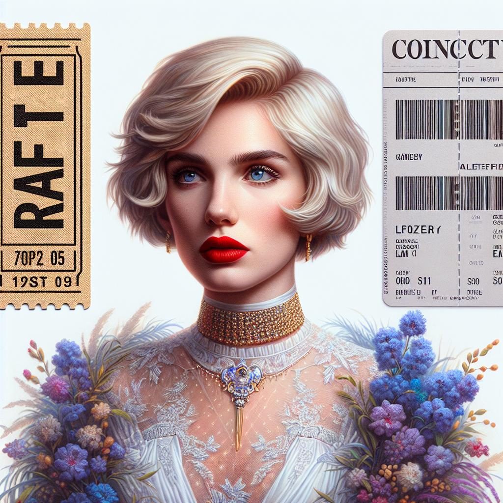 Raffle ticket and Taylor Swift concert