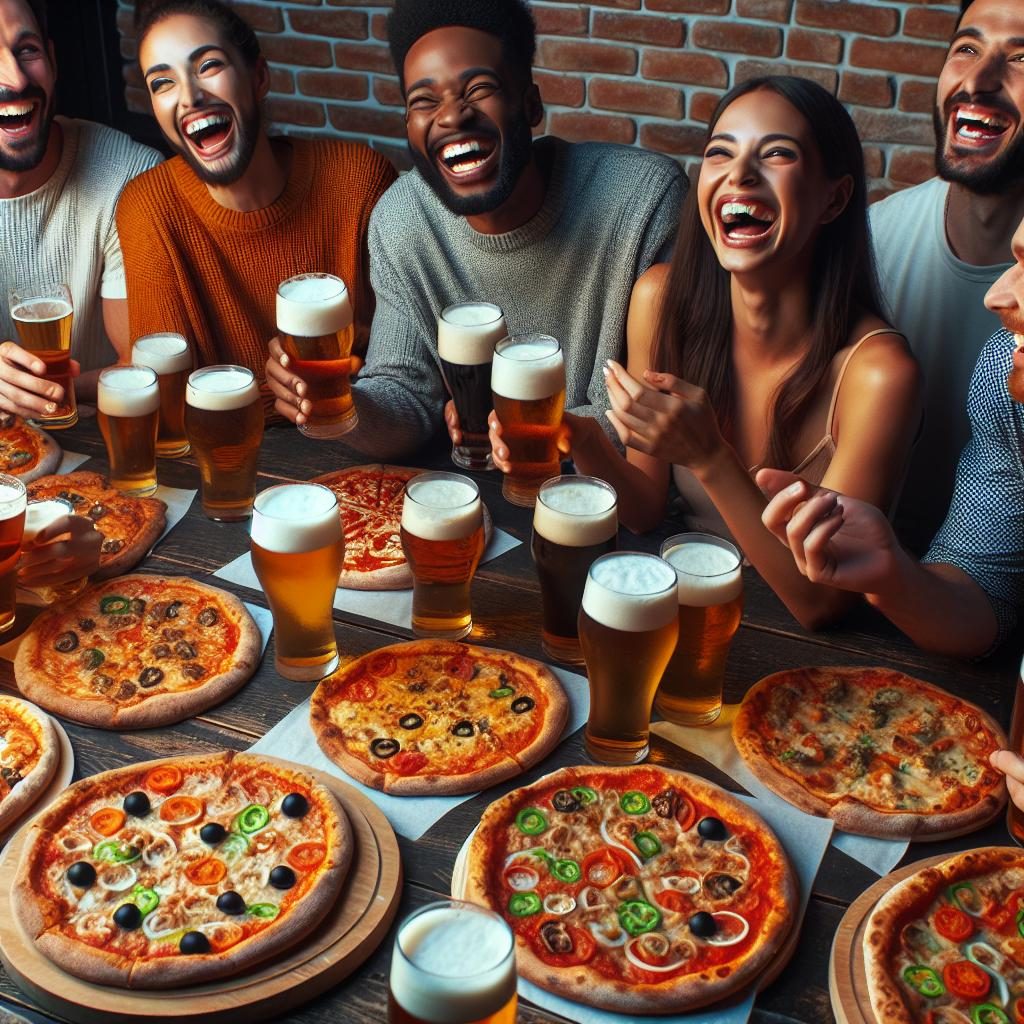 Pizza and Pints Celebration