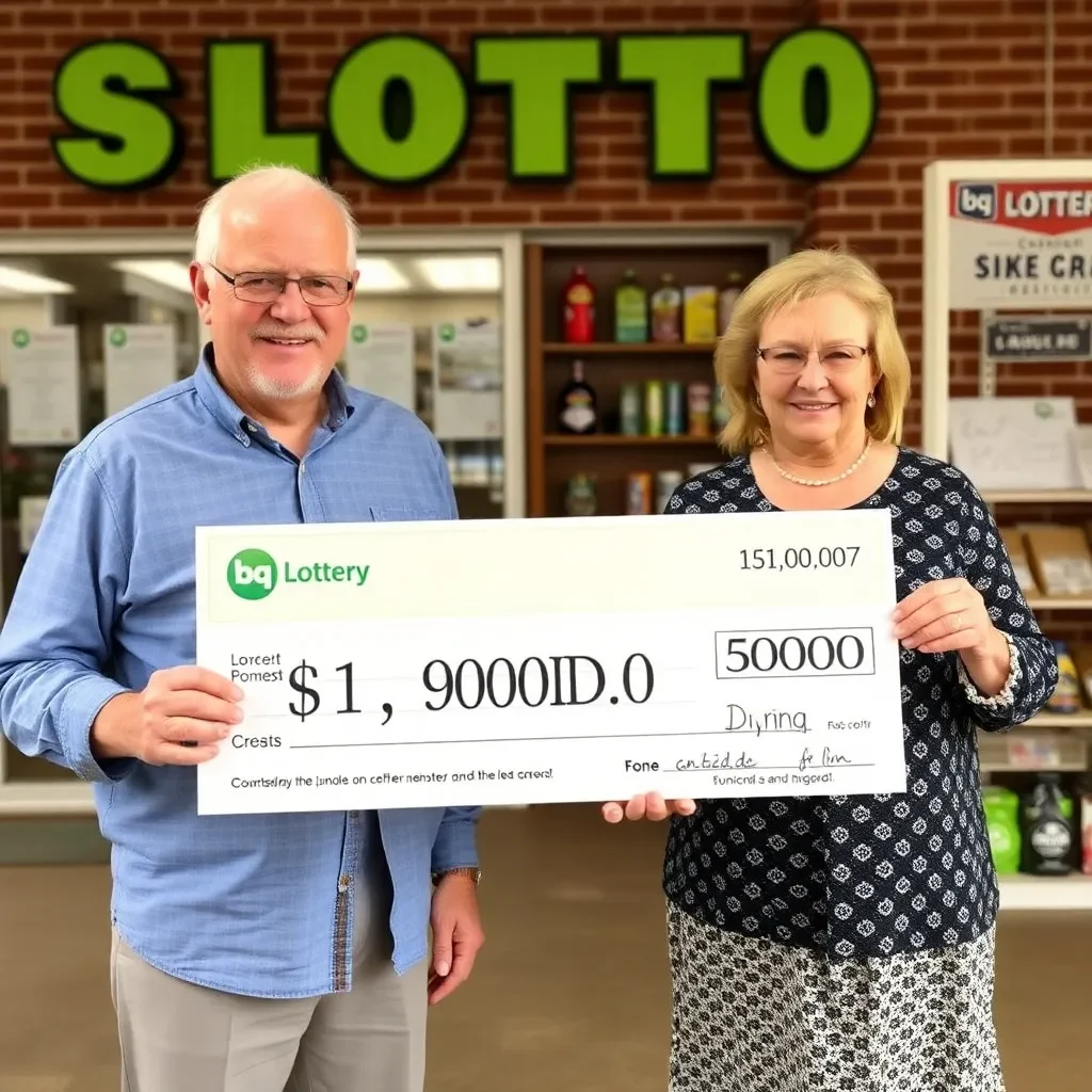 Local Couple Wins $90,000 Lottery Prize in Nicholasville, Kentucky