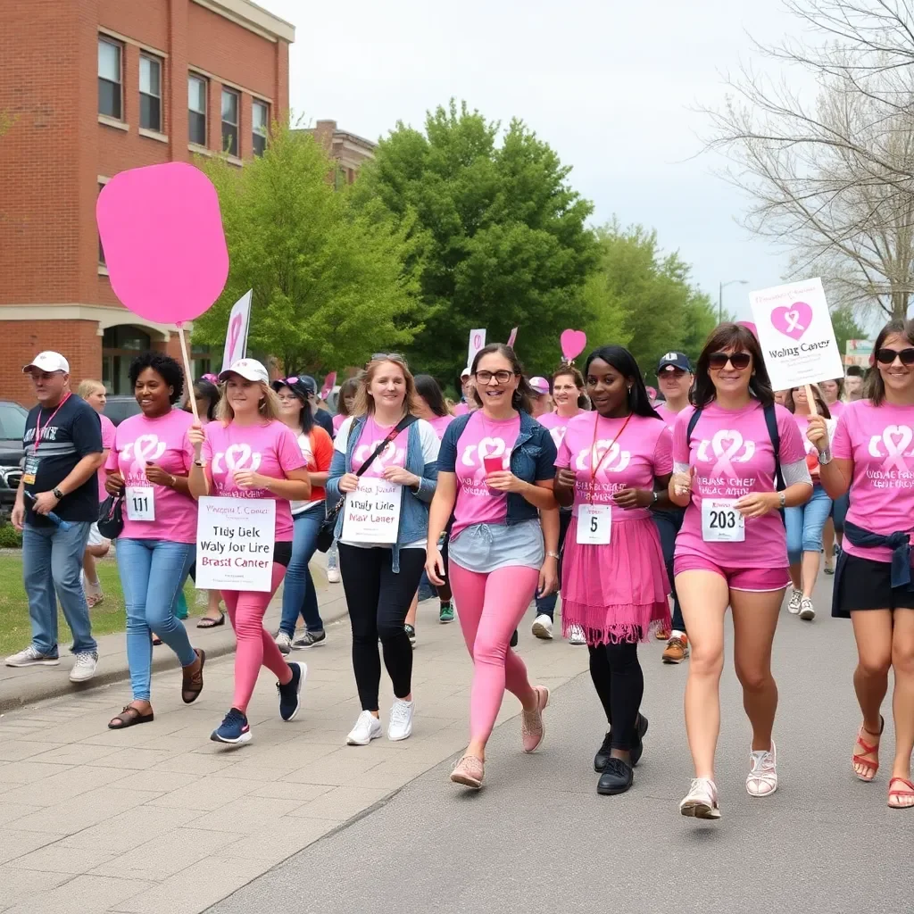 Community Unites for First-Ever Breast Cancer Awareness Walk in Lexington, Kentucky