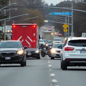 Traffic Accident on New Circle Road Causes Commute Delays in Lexington