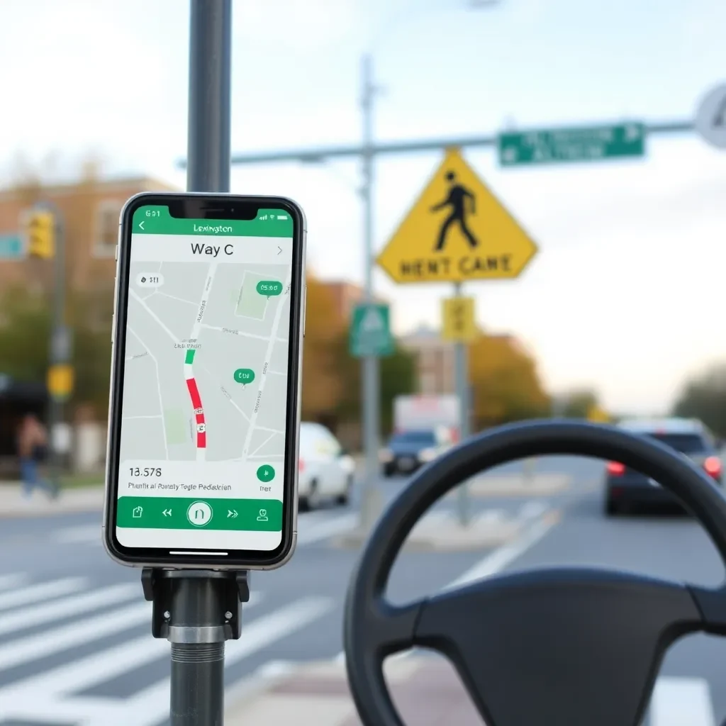 Lexington Enhances Pedestrian Safety with Waze App Alerts for Drivers