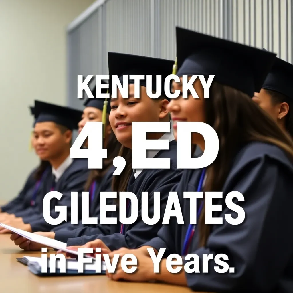 Kentucky Incarcerated Individuals Achieve GED Milestone with 4,460 Graduates in Five Years