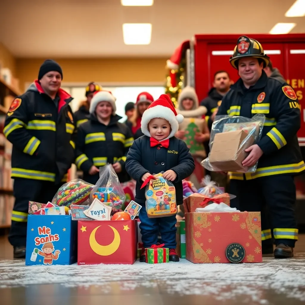 Lexington Firefighters Kick Off 2024 Toy Program, Aiming to Bring Christmas Joy to Local Children