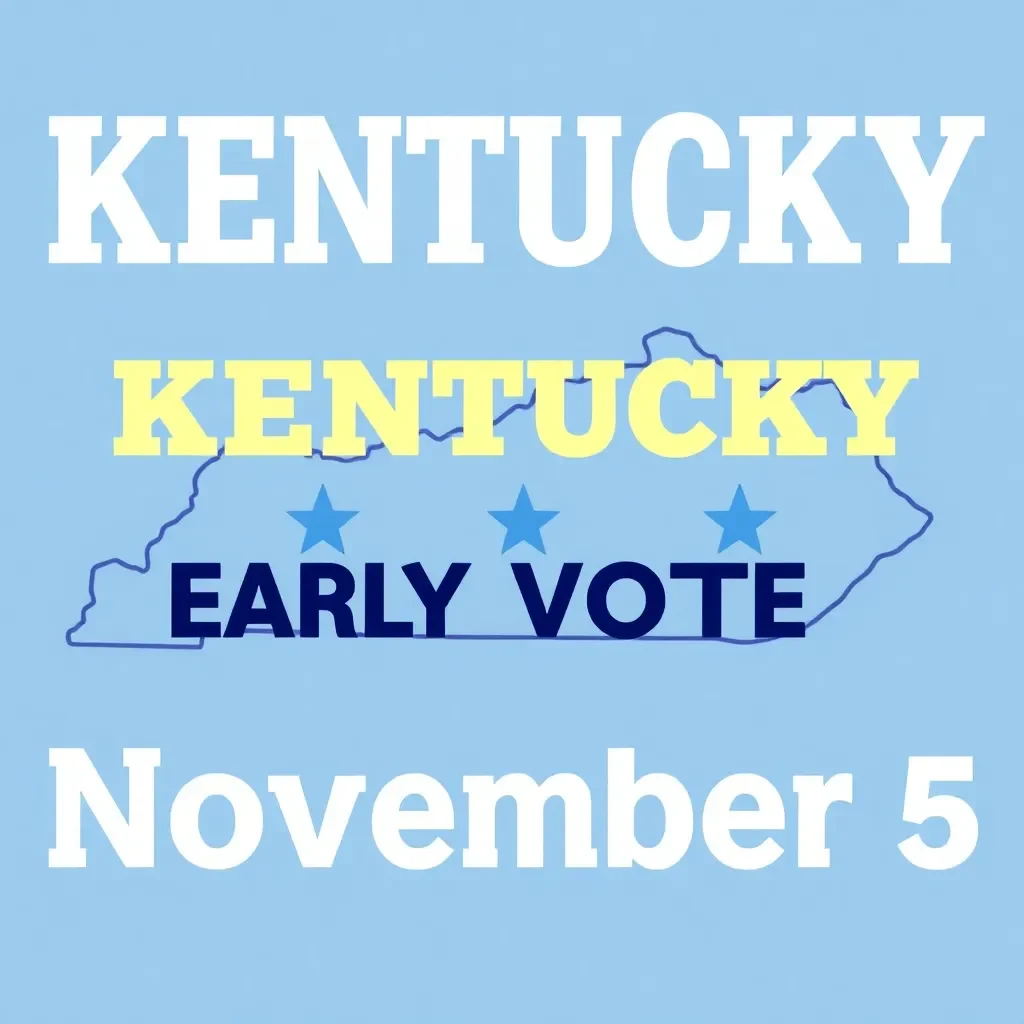 Kentucky Launches Early Voting Ahead of General Election on November 5