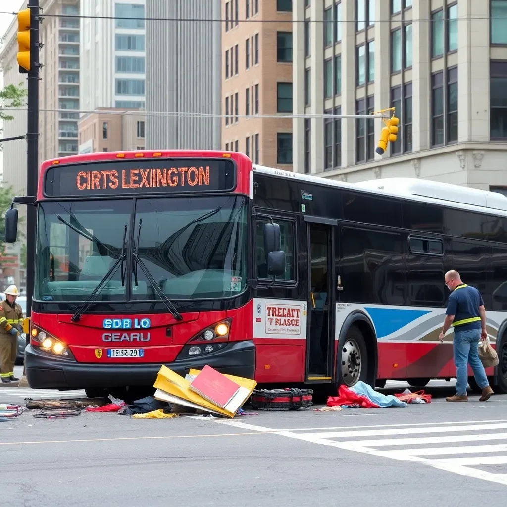 Bus Crash in Downtown Lexington Raises Safety Concerns as Investigation Begins