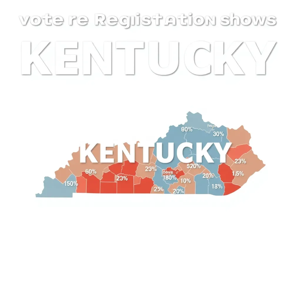 Voter Registration Data Shows Tightening Political Landscape in Kentucky