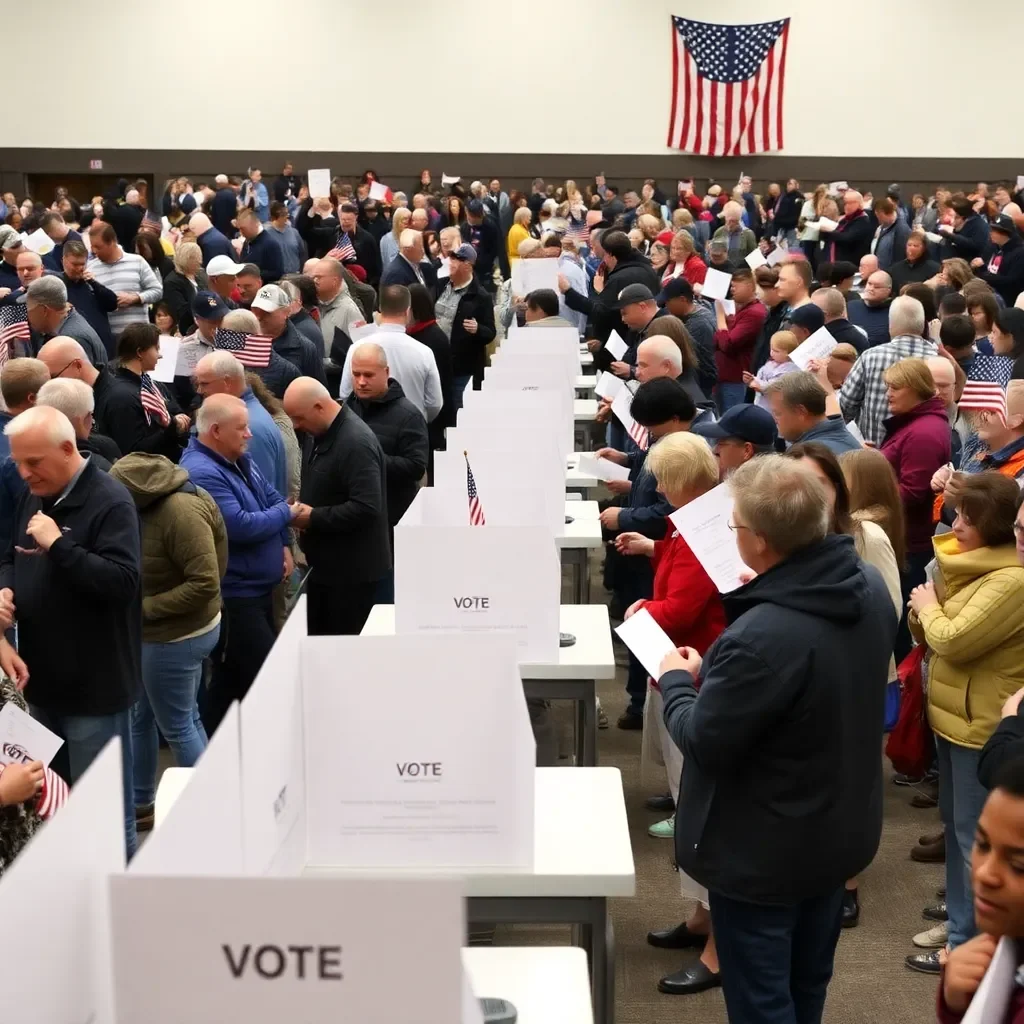 Large Crowds Turn Out for Final Day of Early Voting in Kentucky