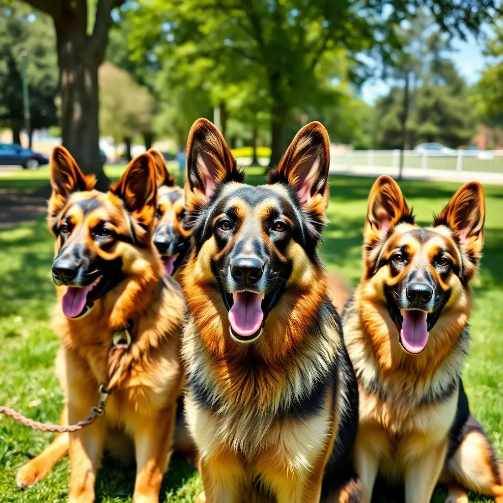 Lexington Humane Society Rescues Over 20 Adult German Shepherds from Hoarding Situation