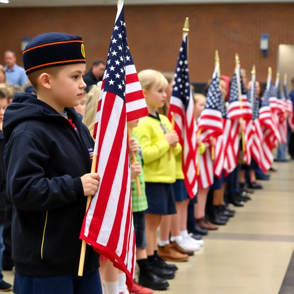 Winchester, Kentucky Schools Hold Ceremonies to Honor Veterans on Veterans Day