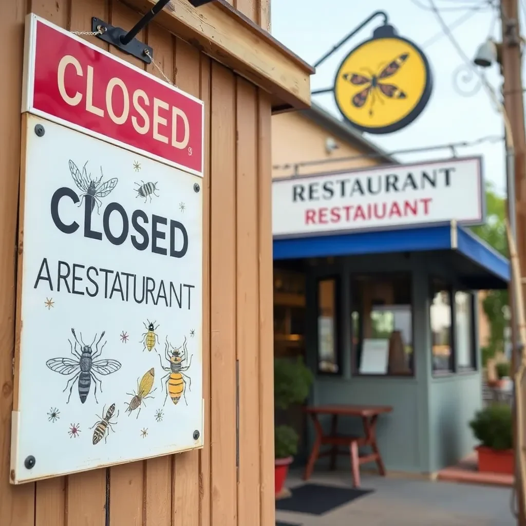 Lexington Restaurants Temporarily Closed Due to Health Violations Involving Insects