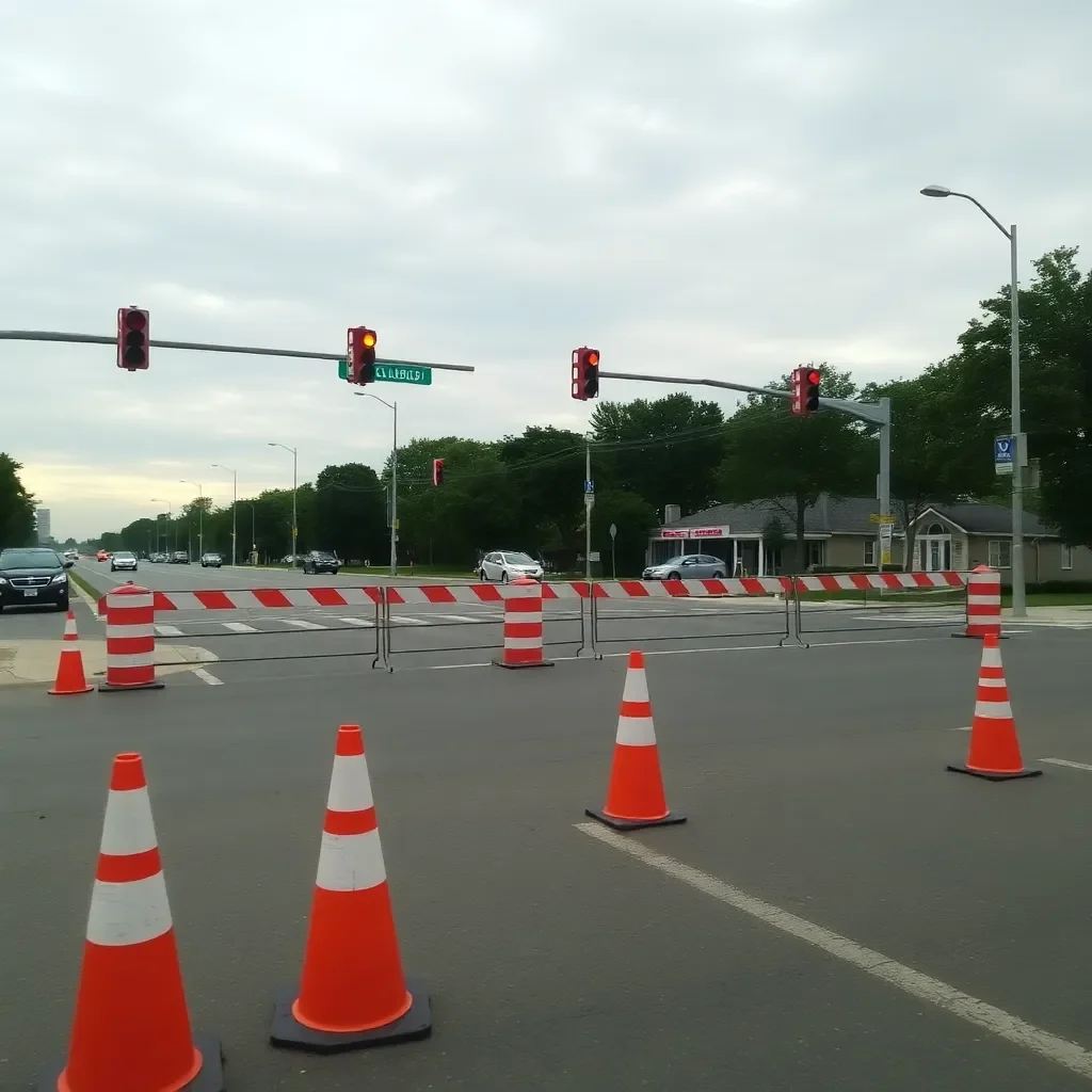 Lexington Intersection Closed Following Morning Crash