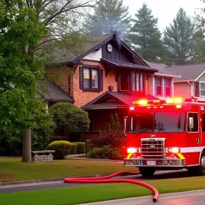 Fire Displaces Six Residents in Lexington Townhome Blaze