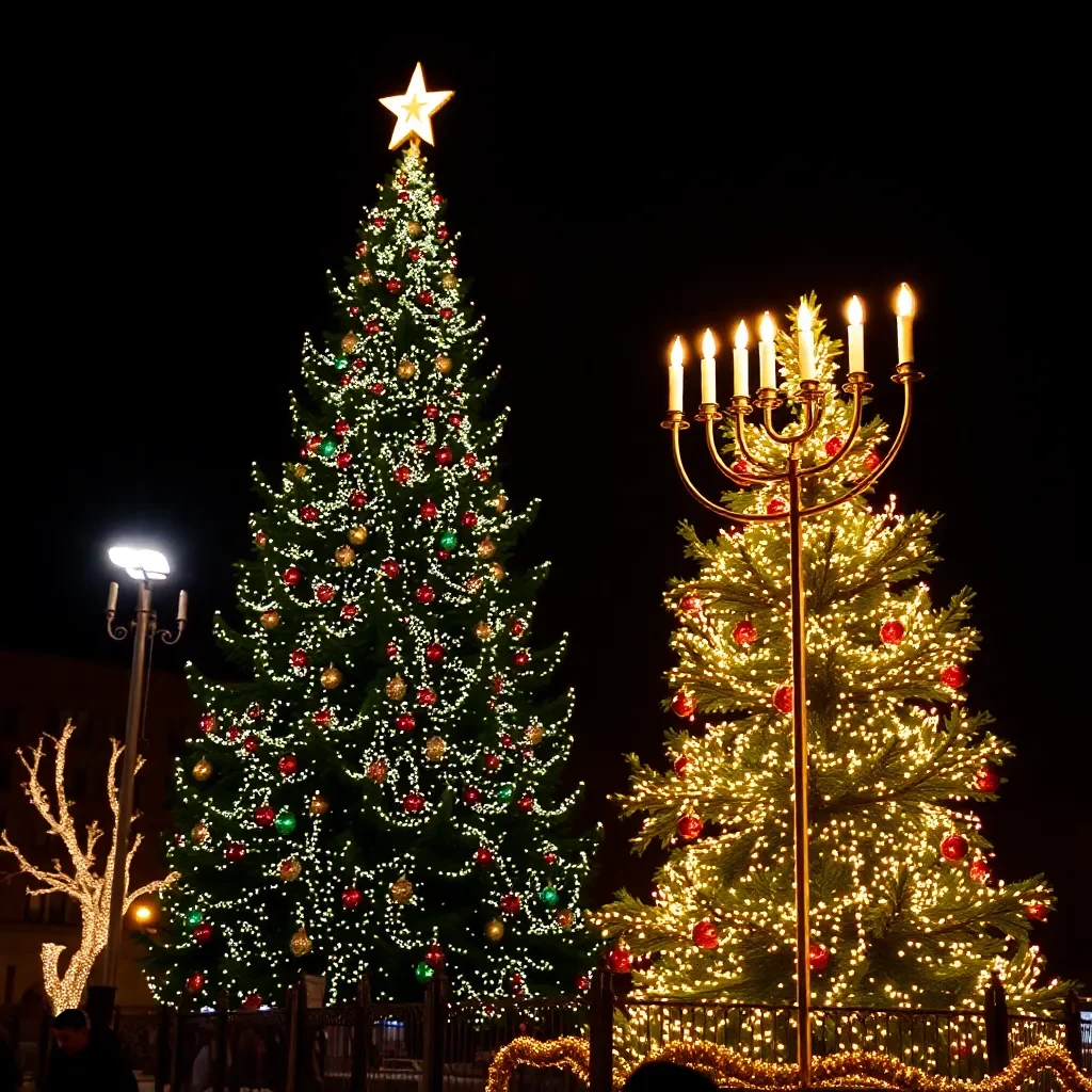 Lexington Kicks Off Holiday Season with Tree and Menorah Lighting Ceremony