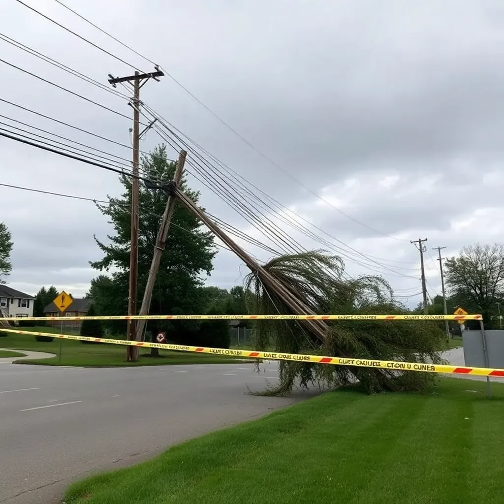 Traffic Chaos Continues in Georgetown, Kentucky as Paris Pike Remains Closed Due to Downed Power Lines