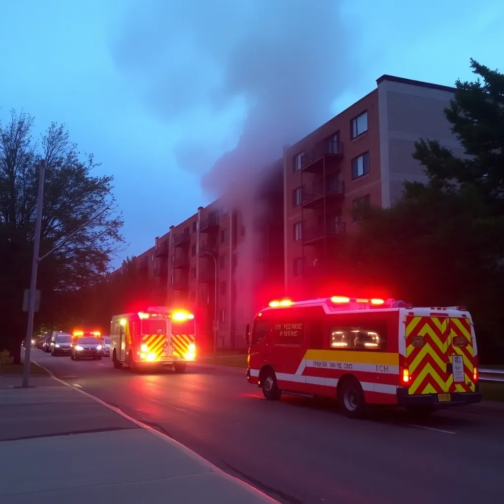 Fire Breaks Out in Lexington Apartment, One Resident Displaced with No Injuries Reported