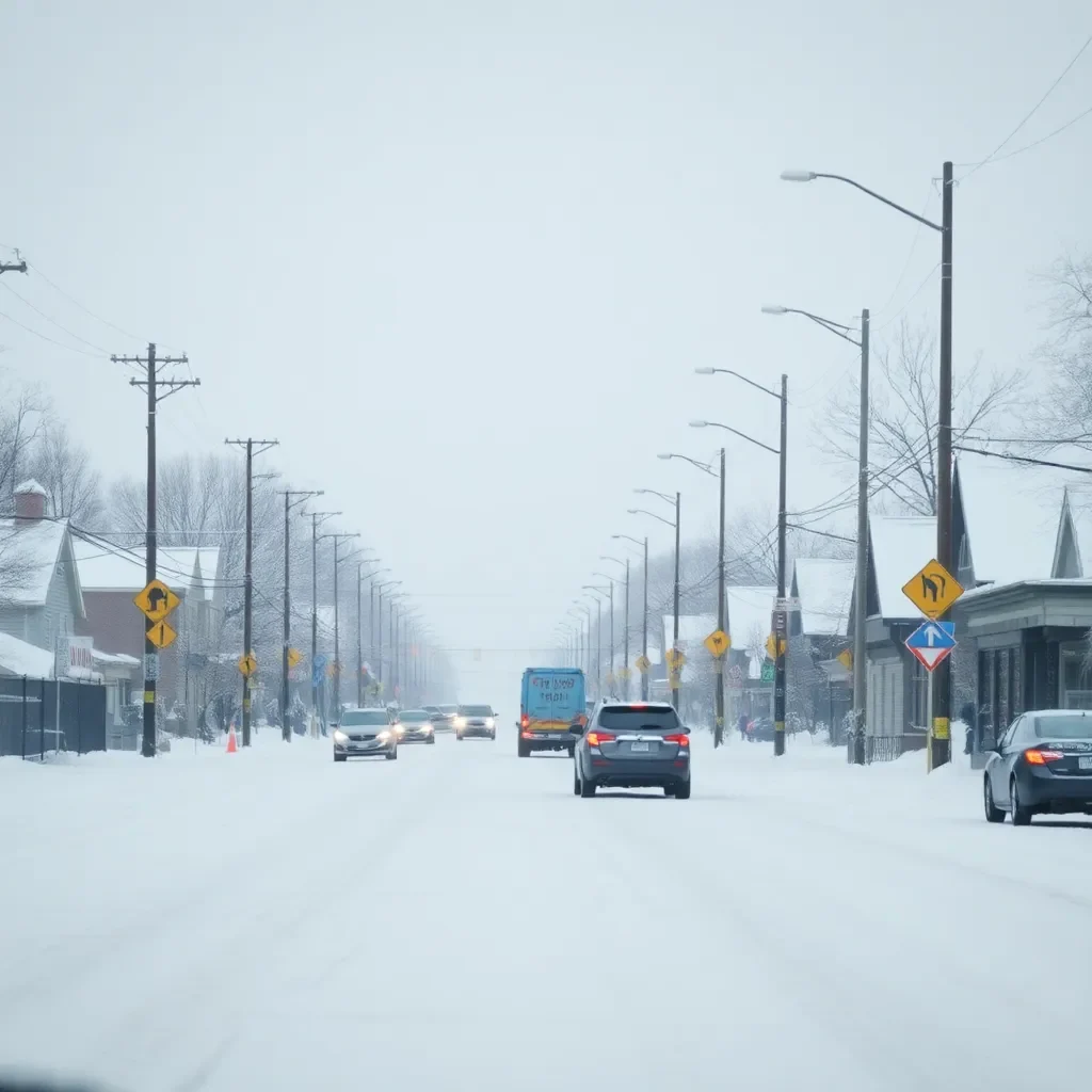 Light Snow Hits Lexington, Kentucky; Drivers Urged to Exercise Caution as Conditions Deteriorate