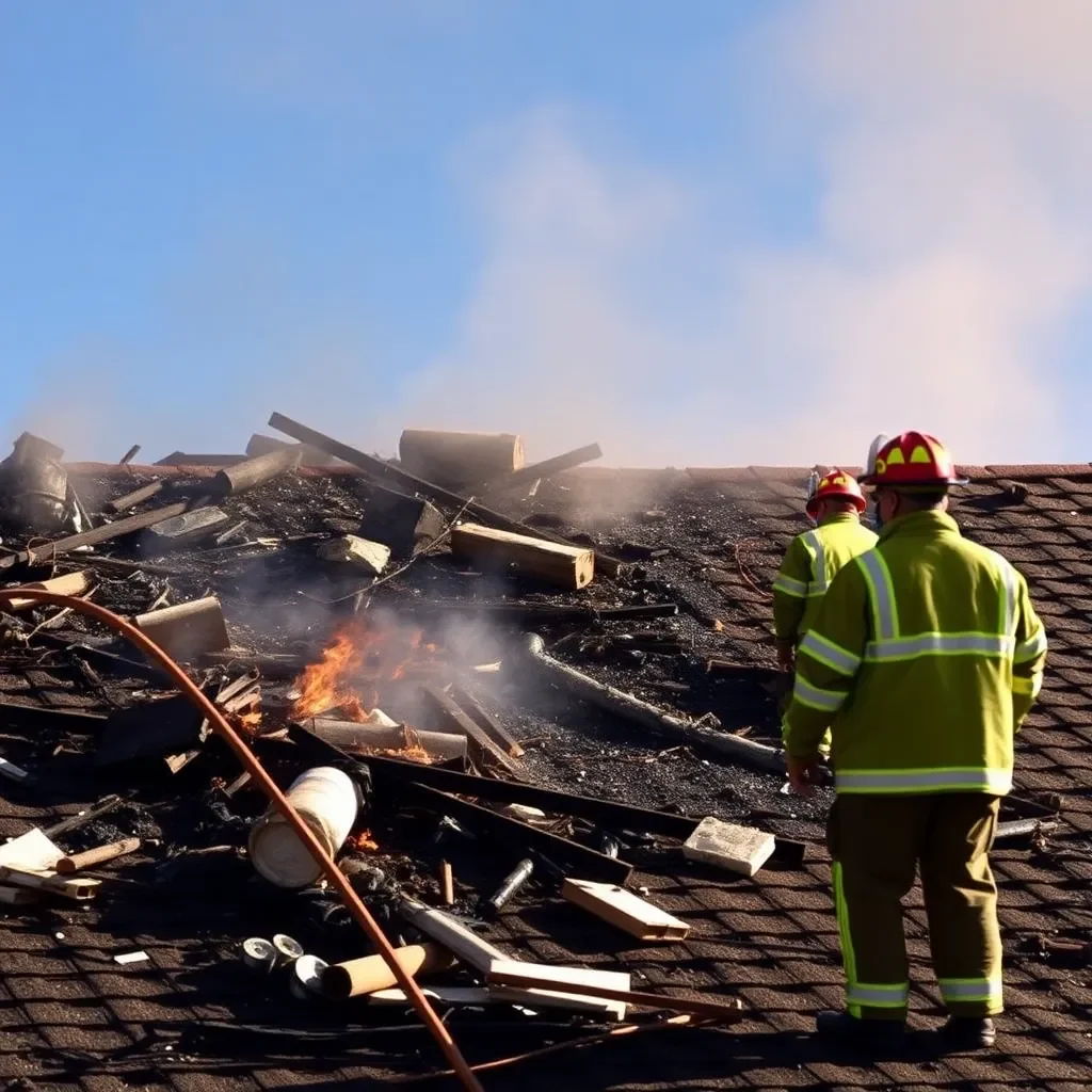 Attic Fire Displaces Three Residents in Lexington