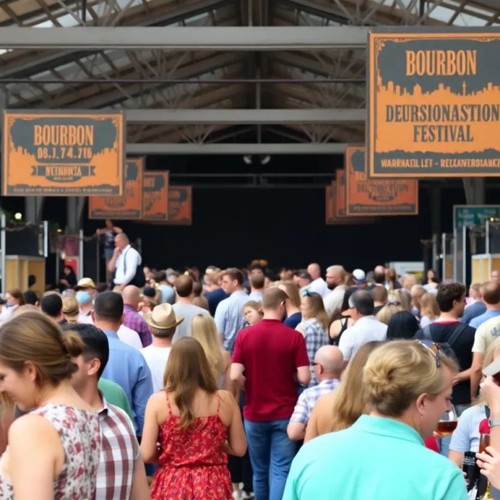 Attendees enjoying BourbonCon 2025 with tastings and culinary experiences