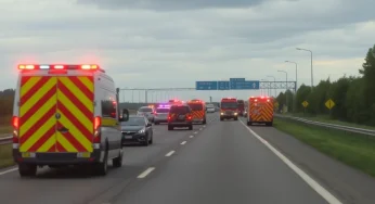 Multiple Injuries Reported After Two-Vehicle Collision on I-75 Near Richmond