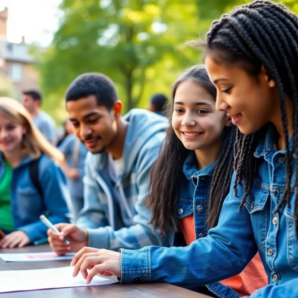 Lexington youth engaged in positive community activities