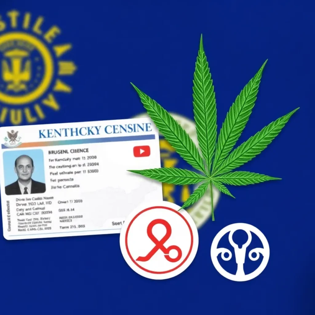 Collage representing new laws in Kentucky for 2025