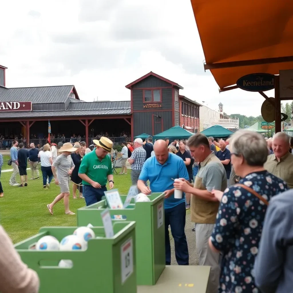 Participants in the Lexington Bingo Challenge enjoying local attractions.