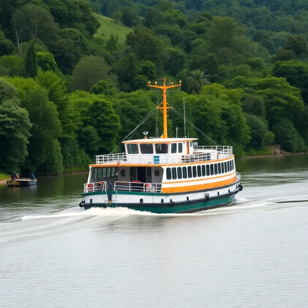 Valley View Ferry on Kentucky River resuming operations